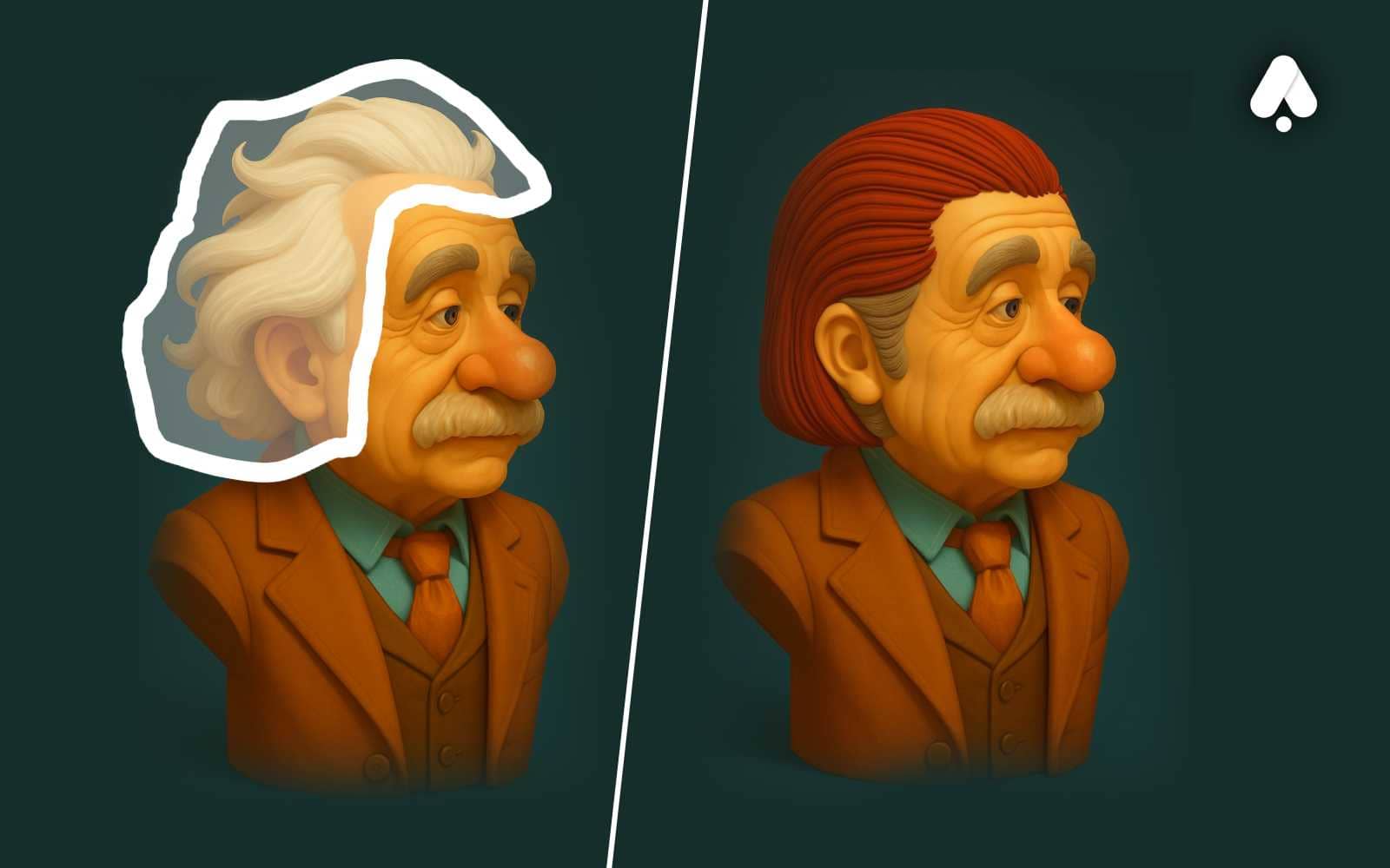 3D model processing modal interface and post-production tools